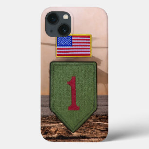 1e infanterie grote rode 1 veteranen veteranen Case-Mate iPhone case