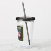 1e infanteriediv Irak Combat Veteran Acryl Drinkbeker (Links)