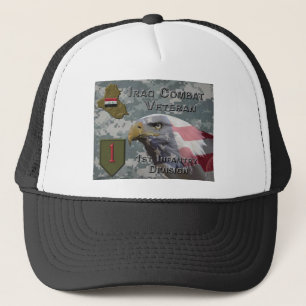 1e infanteriediv Irak Combat Veteran Trucker Pet