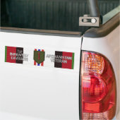 1e Infanteriedivisie Afghaanse veteraan Bumpersticker (Op Truck)