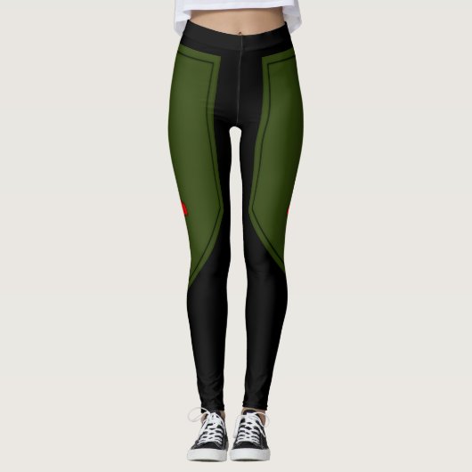 1e infanteriedivisie Amerikaanse Leggings (Voorkant)