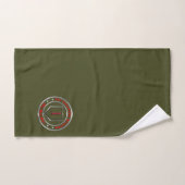 1e infanteriedivisie bad handdoek (Handdoek)