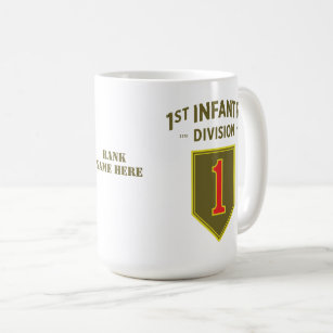 1e Infanteriedivisie Badge Koffiemok