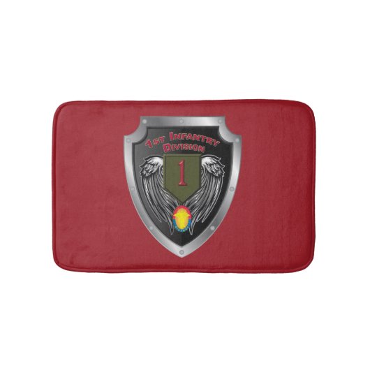 1e Infanteriedivisie Badmat (Voorkant)