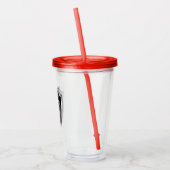 1e Infanteriedivisie “Big Red One” Acryl Drinkbeker (Links)