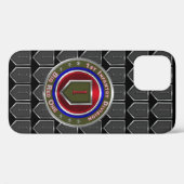 1e infanteriedivisie "Big Red One" Case-Mate iPhone Case (Achterkant (horizontaal))