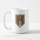 1e Infanteriedivisie "Big Red One" Custom Koffiemok (Links)