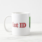 1e Infanteriedivisie Big Red One Koffiemok (Links)