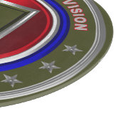 1e infanteriedivisie "Big Red One" Snijplank (Hoek)