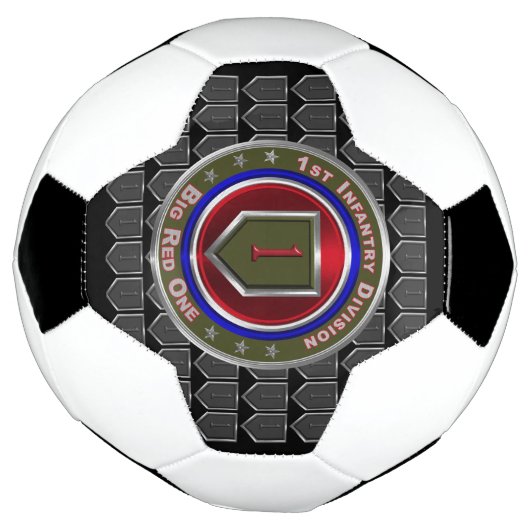 1e infanteriedivisie "Big Red One" Voetbal (Gedraaid)