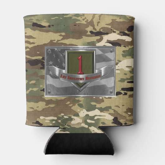 1e infanteriedivisie blikjeskoeler (Achterkant)