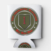 1e infanteriedivisie blikjeskoeler (Achterkant)