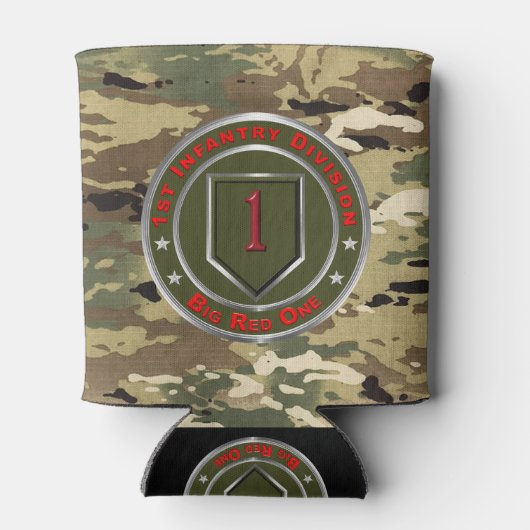 1e infanteriedivisie blikjeskoeler (Achterkant)