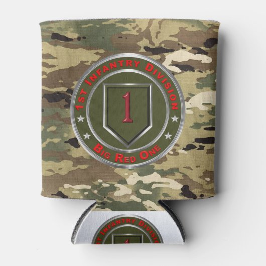 1e infanteriedivisie blikjeskoeler (Voorkant)