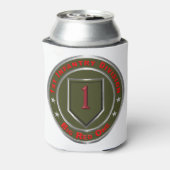 1e infanteriedivisie blikjeskoeler (Blikje Achterkant)