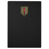 1e Infanteriedivisie "BRO" in nood Klembord (Achterkant)