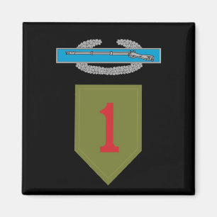 1e infanteriedivisie CIB Magnet