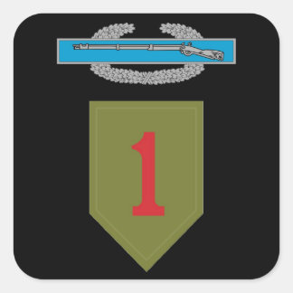 1e Infanteriedivisie CIB Sticker
