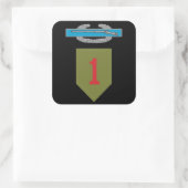 1e Infanteriedivisie CIB Sticker (Tas)