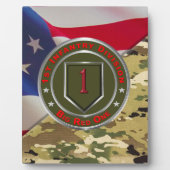 1e infanteriedivisie fotoplaat (Voorkant)