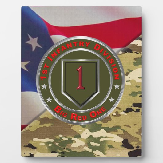 1e infanteriedivisie fotoplaat (Voorkant)