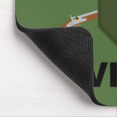 1e infanteriedivisie - getransformeerde geweren -  muismat (Hoek)