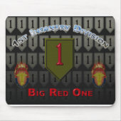 1e infanteriedivisie Gift Muismat (Voorkant)