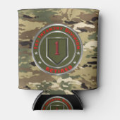 1e Infanteriedivisie ging met pensioen Blikjeskoeler (Voorkant)