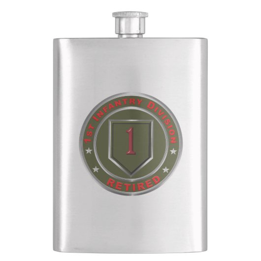 1e Infanteriedivisie ging met pensioen Flacon (Voorkant)