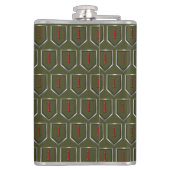 1e Infanteriedivisie ging met pensioen Heupfles (Achterkant)