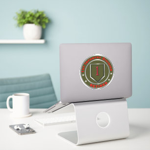 1e Infanteriedivisie ging met pensioen Sticker