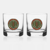 1e Infanteriedivisie ging met pensioen Whisky Glas (Voorkant)
