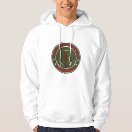 1e infanteriedivisie hoodie (Voorkant)