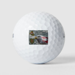 1e Infanteriedivisie Irak Combat Veteraan Golfballen