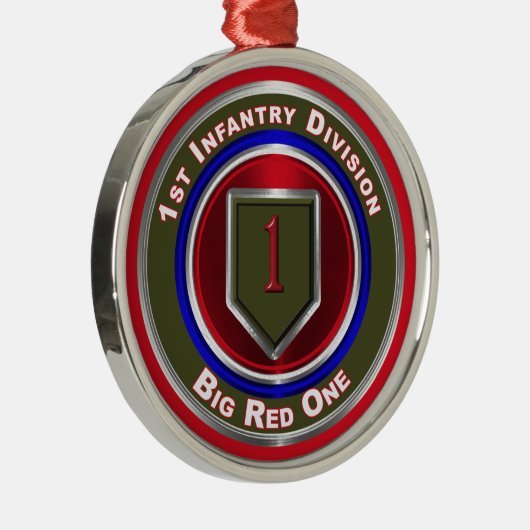 1e infanteriedivisie Keepomwille Metalen Ornament (Rechts)