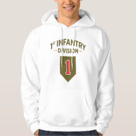 1e infanteriedivisie Militaire Verenigde Staten Hoodie