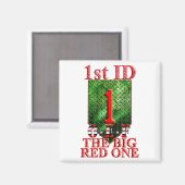 1e infanteriedivisie OEF VETERAN Magneet (Voorkant / Achterkant)