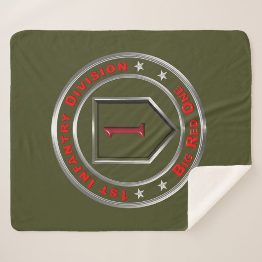 1e infanteriedivisie sherpa deken (Voorkant (horizontaal))
