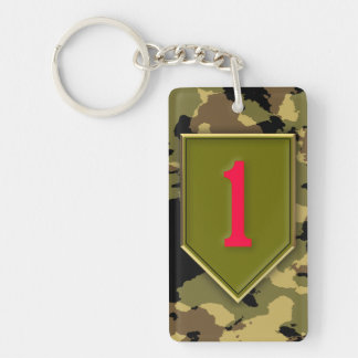 1e infanteriedivisie sleutelhanger