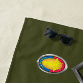 1e infanteriedivisie strandlaken (In situ)