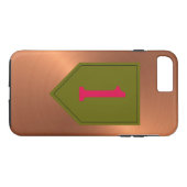1e infanteriedivisie "The Big Red One" Case-Mate iPhone Case (Achterkant (Horizontaal))