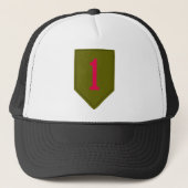 1e infanteriedivisie trucker pet (Voorkant)