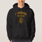 1e Infanteriedivisie - United States Military Hoodie (Voorkant)