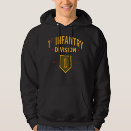 1e Infanteriedivisie - United States Military Hoodie