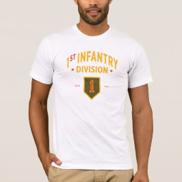 1e Infanteriedivisie - United States Military T-shirt