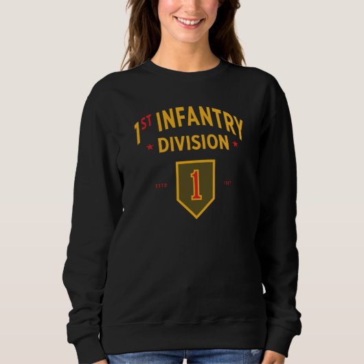 1e Infanteriedivisie - United States Military Trui (Voorkant)