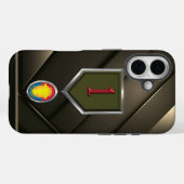 1e infanteriedivisie Veteraan Case-Mate iPhone Case (Achterkant (horizontaal))