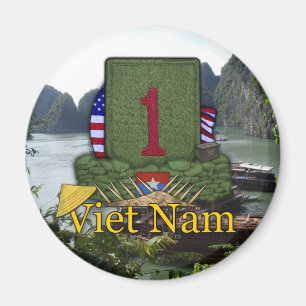 1e infanteriedivisie vietnam veteranen oorlog vete magneet