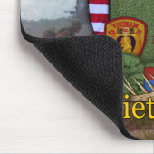 1e infanteriedivisie Vietnam vets Mousepad Muismat (Hoek)