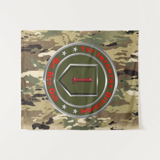 1e infanteriedivisie wandkleed (Voorkant (horizontaal))